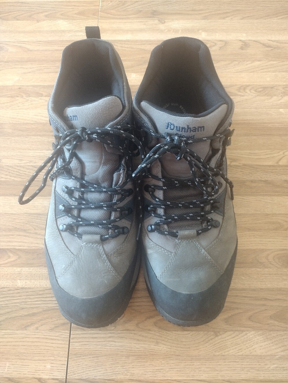 Men's Dunham Cloud Waterproof Size 14EE Slip Resistant Gray Hiking Boots - Picture 4 of 10